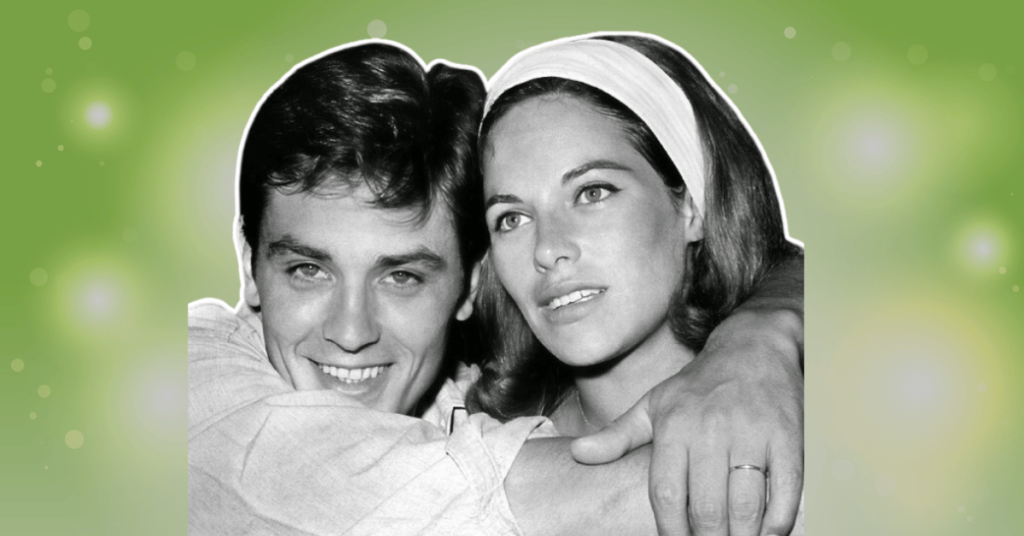 Alain Delon Wife